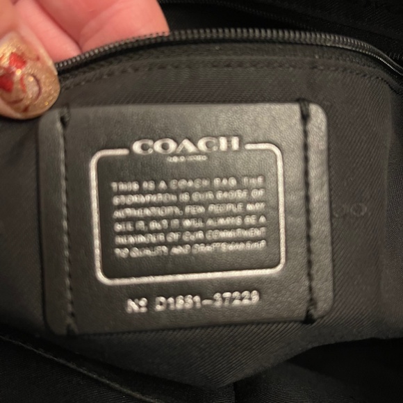 Coach canvas bag and wallet - Picture 6 of 7